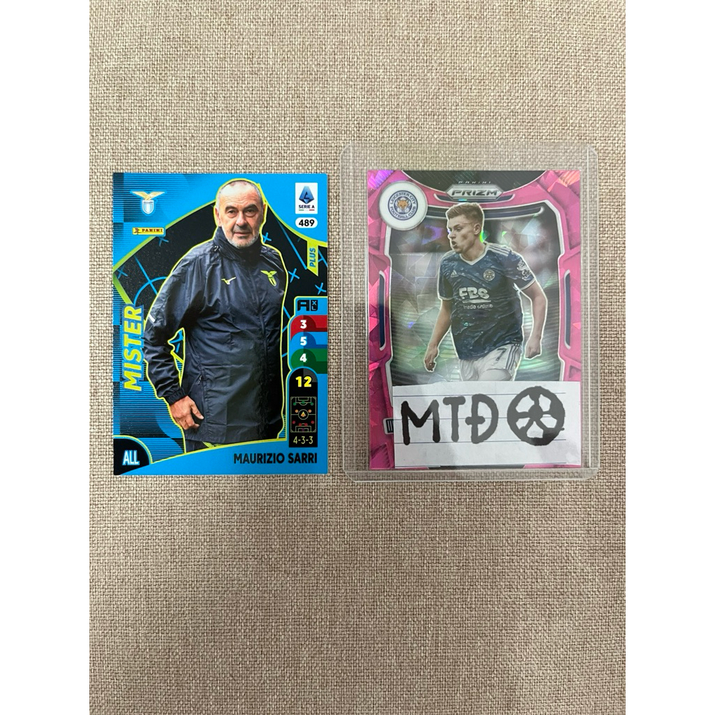 Thẻ Panini Calciatori - HLV Lazio Maurizio Sarri