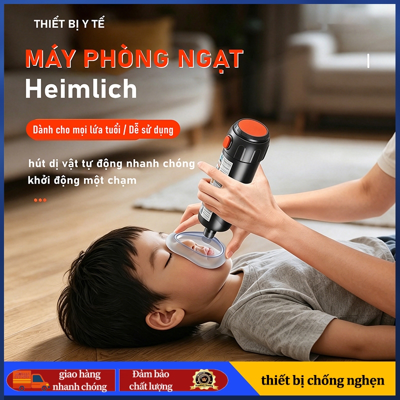 Heimlich thiết bị cấp cứu ngăn ngừa nghẹt thở, hút dị vật cho người già và trẻ em