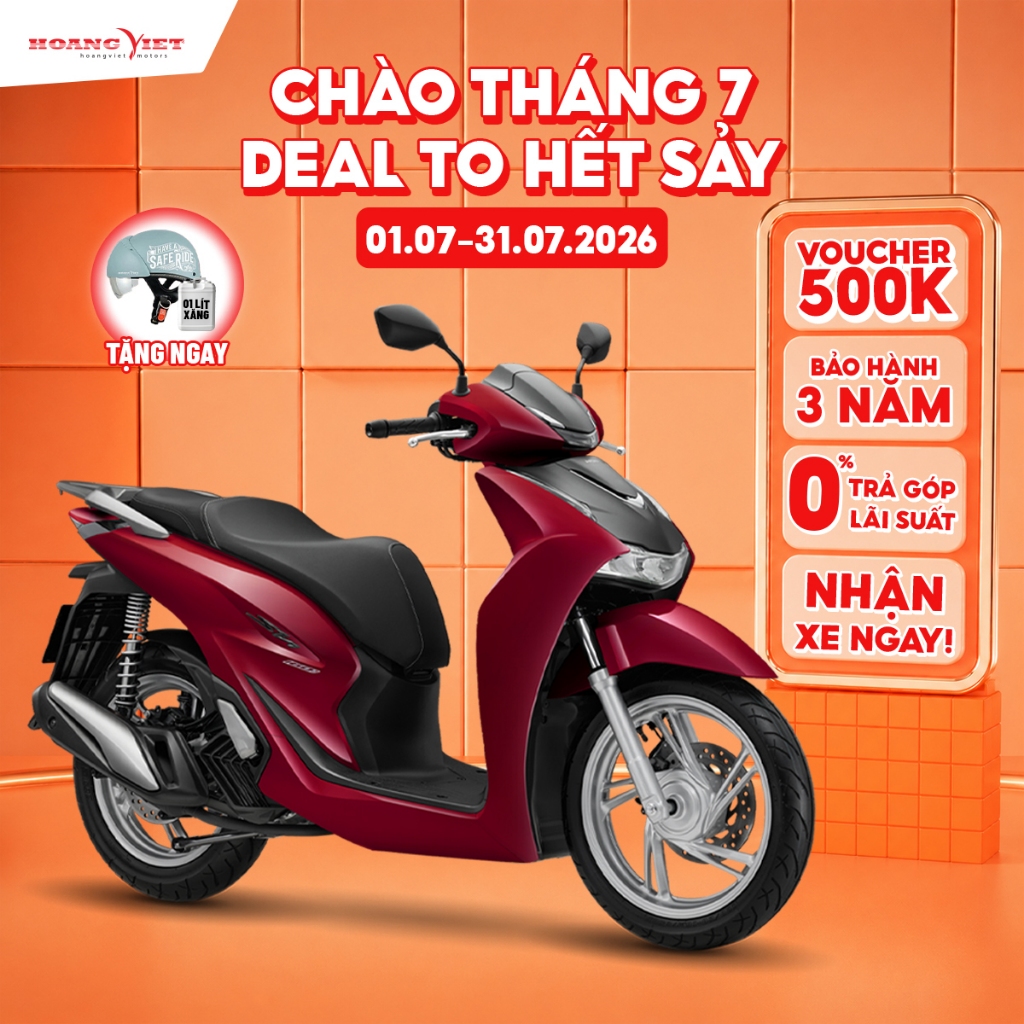 Xe Máy Honda SH 160i 2026 - Phiên Bản Cao Cấp