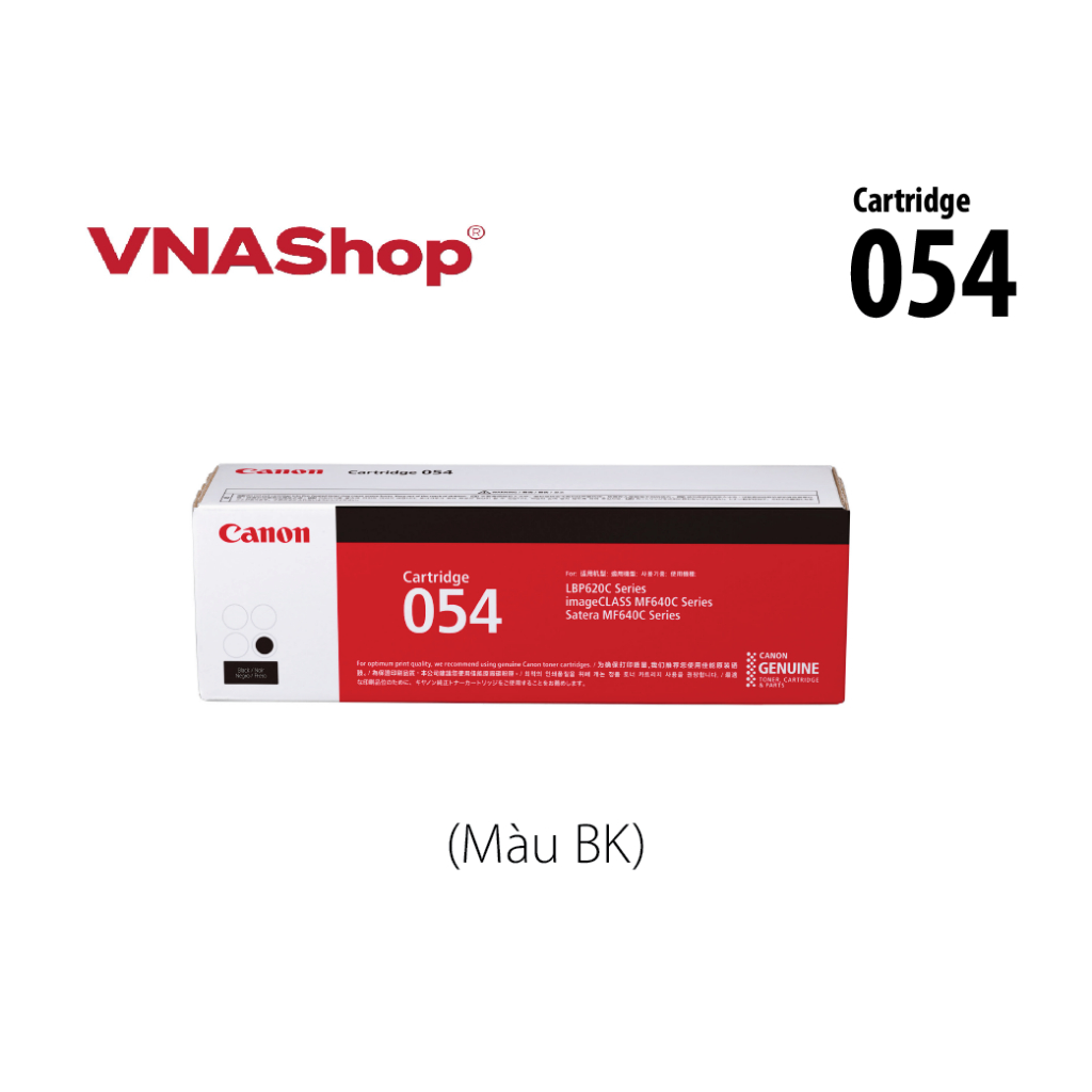 Mực In Cartridge Canon 054 (dành cho LBP 621Cw/ 623Cdw/ MF641Cw/ 643Cdw/ 645Cx)