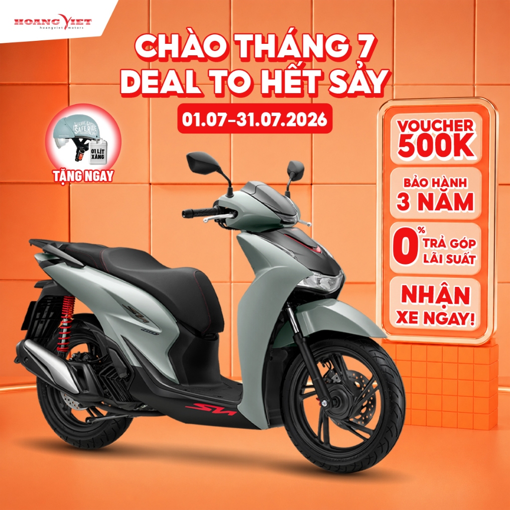 Xe Máy Honda SH 160i 2026 - Phiên Bản Thể Thao