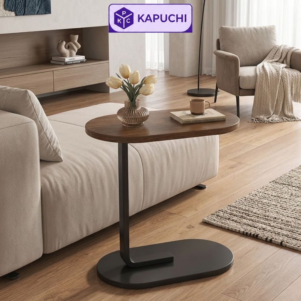 Bàn trà sofa, bàn phụ sofa gỗ MDF cao cấp thương hiệu kapuchi - GM108