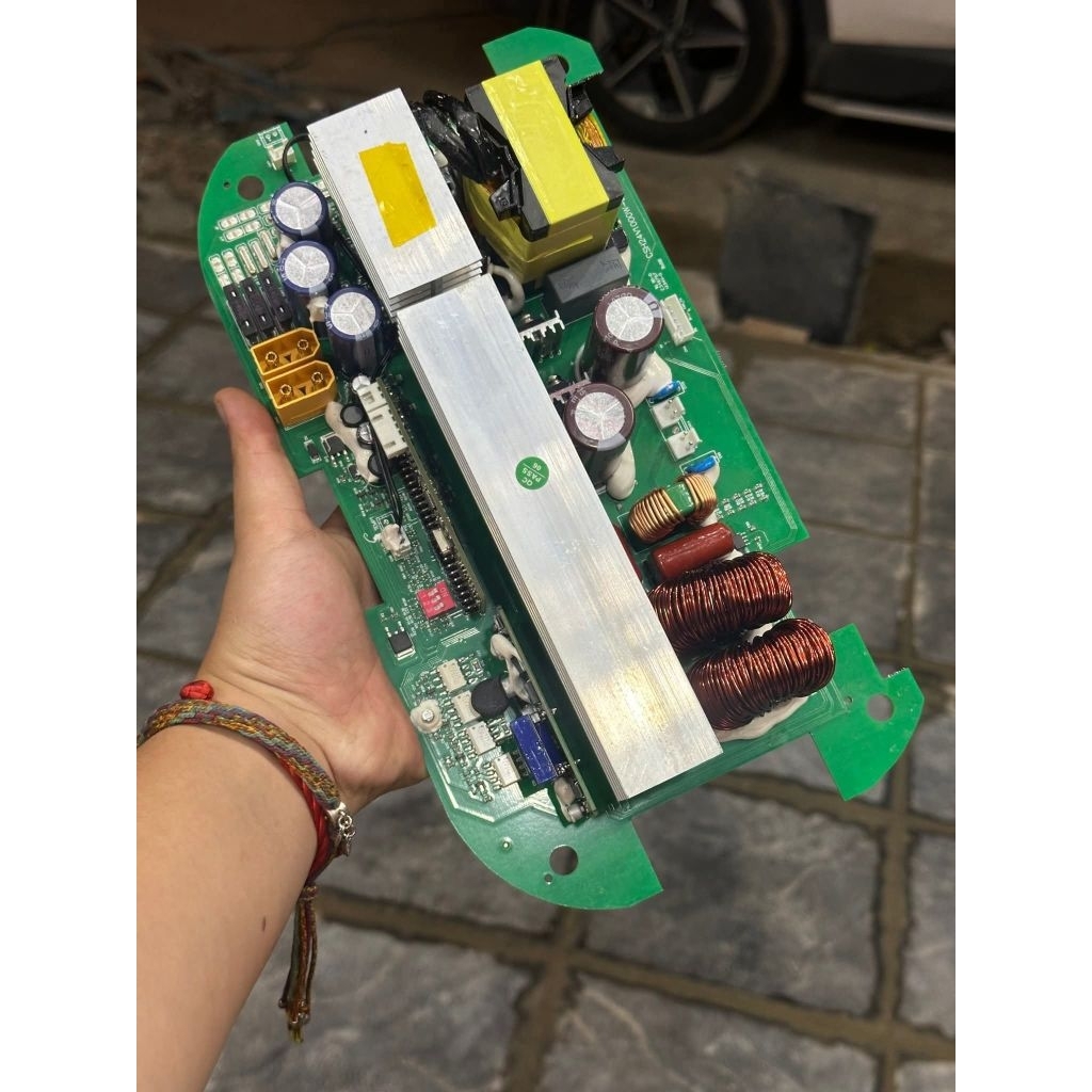 Bo kích điện 17-26vDC lên 220v AC 2000w SINE CHUẨN (tức thời), công suất thực 1000w