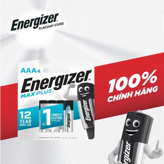 Pin AAA Energizer Max Plus EP92 BP4 - Vỉ 4 Viên