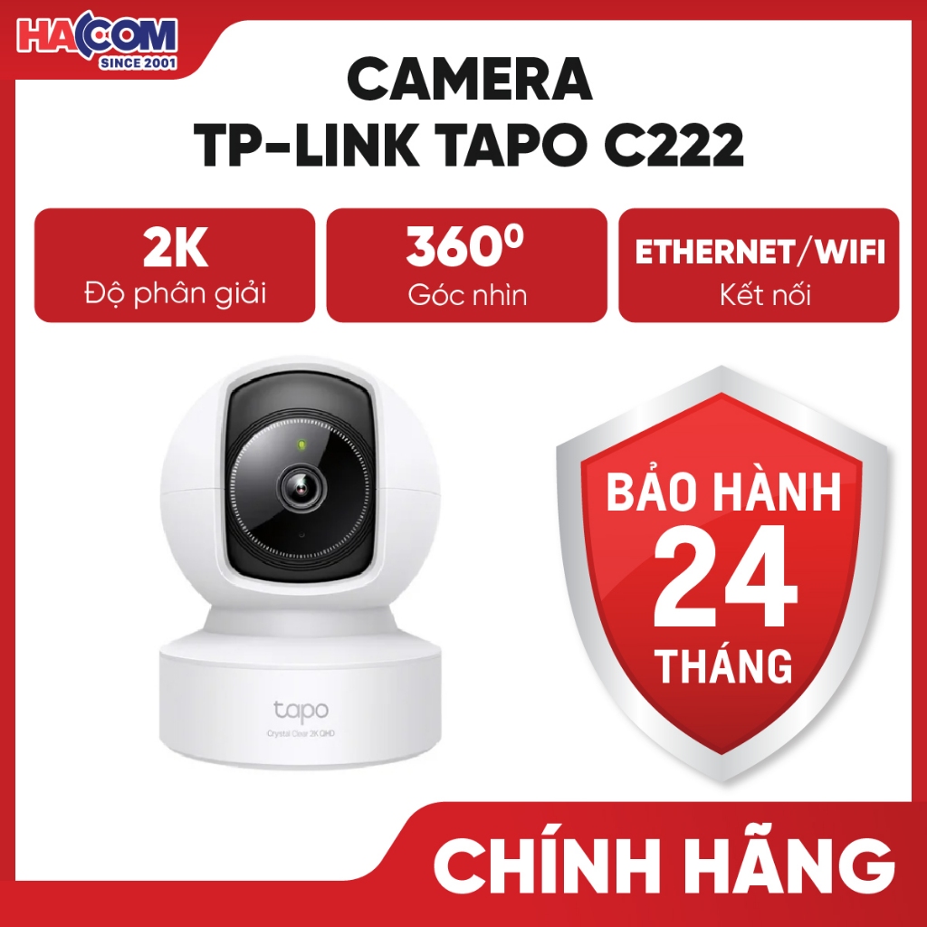 Camera TP-Link Tapo C222 HACOM PC