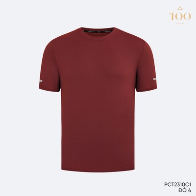 Áo Phông Nam Cổ Tròn TQQ Nam Tính Thoáng Khí Không Bai Gião PCT2310C1 | PCT2310C2