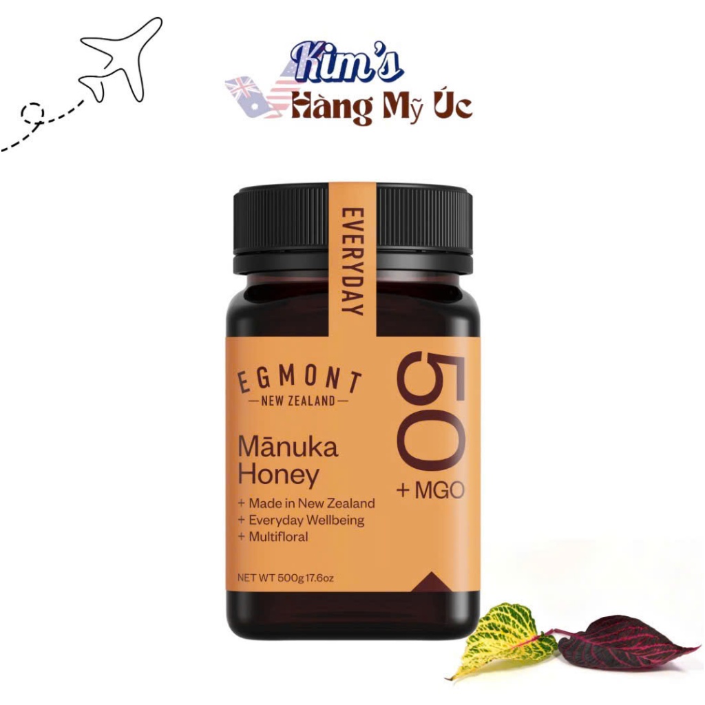 Mật ong Manuka Honey MGO 50+ Multifloral Egmont New Zealand 500g