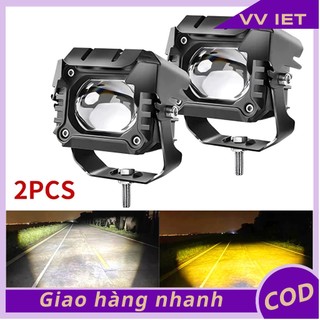 Đèn sương mù LED chuyên dụng cho xe máy/xe địa hình / xe tải / ô tô 12D 3" 100W 6000K 3000K 12000LM