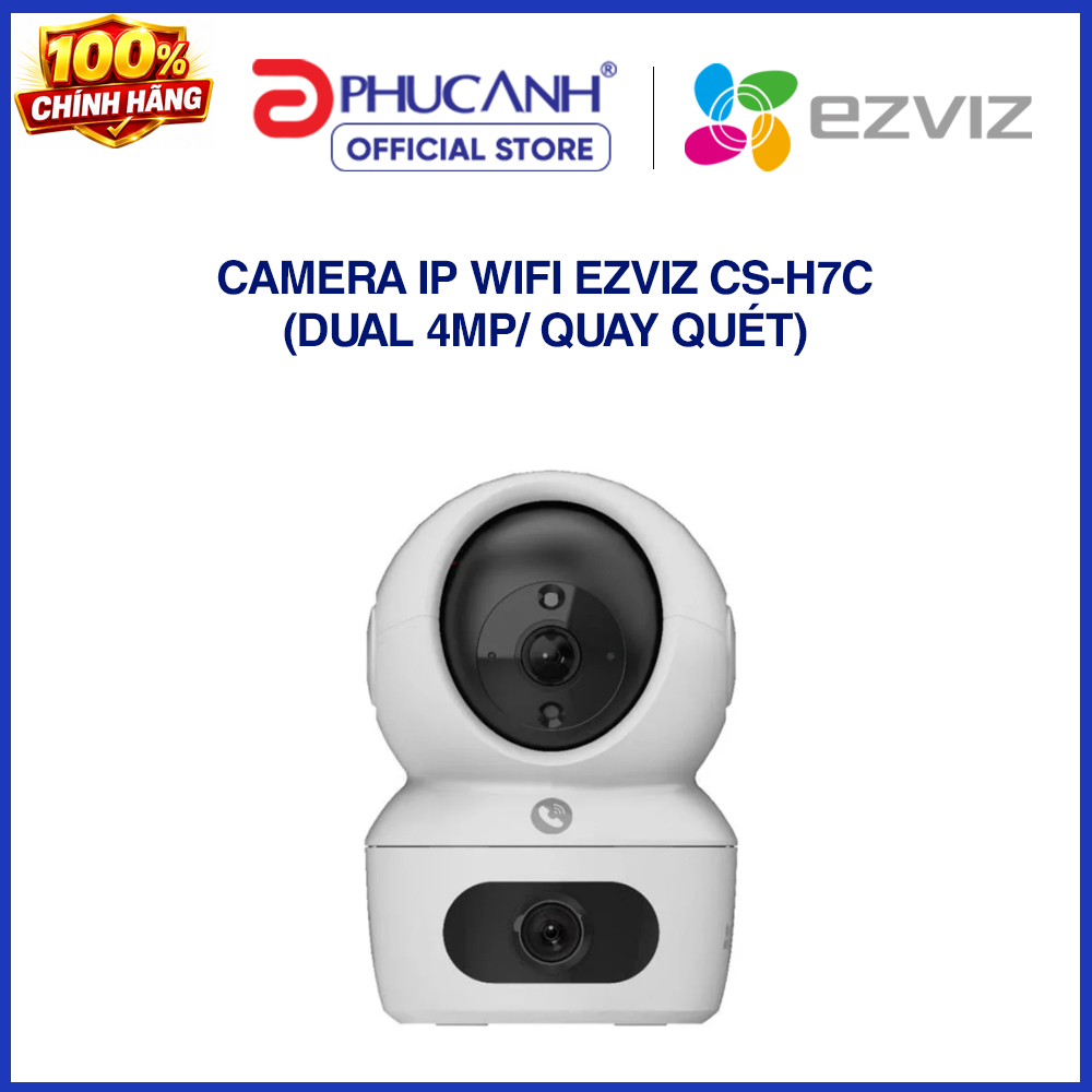 Camera ip wifi EZVIZ CS-H7C (Dual 4MP/ Quay quét)