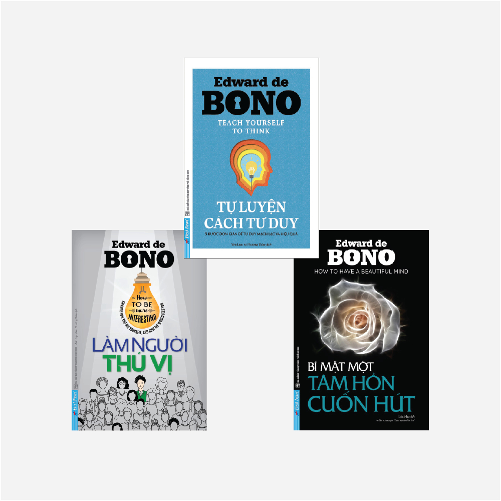 Sách Combo 3 Cuốn Tác Giả Edward de Bono - First News