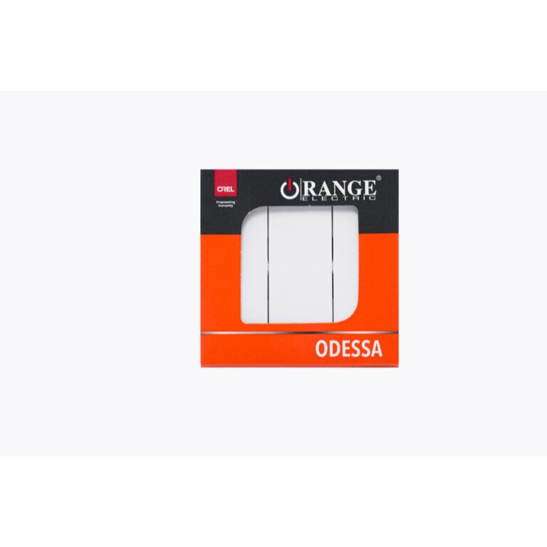 Công tắc 3 phím 1 chiều/ 2 chiều có đèn báo Orange Odessa