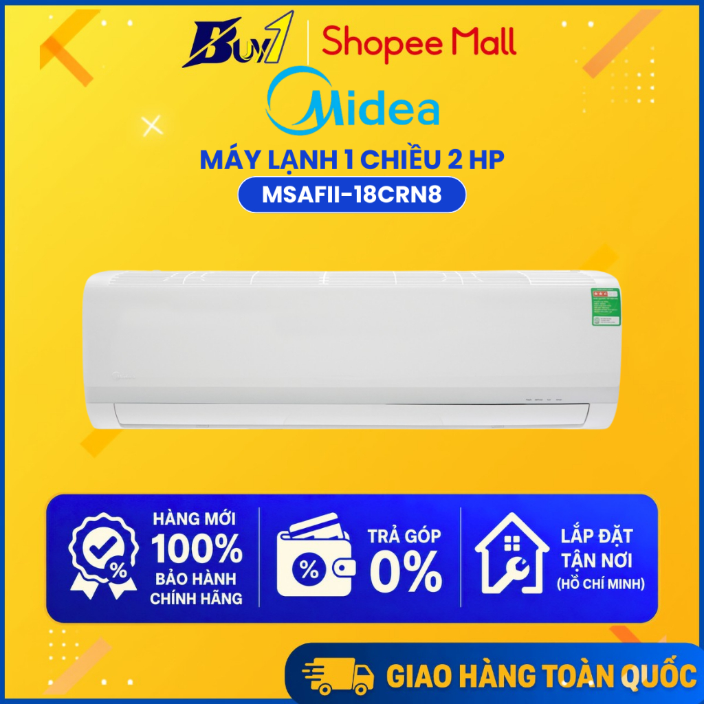 MSAFII-18CRN8 - Máy lạnh Midea MSAFII-18CRN8 - Hàng Chính Hãng