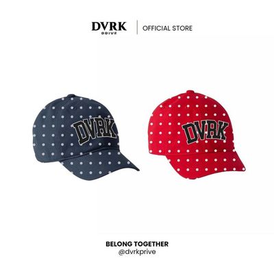 Mũ Lưỡi Trai Nam Nữ Freesize DVRK Privé Polka Dot Cap Chất Vải Kaki Cao Cấp Local Brand Unisex
