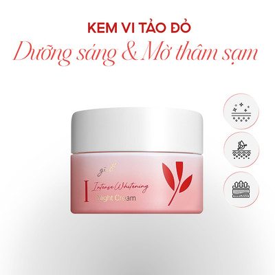 Kem Dưỡng Trắng Vi Tảo Đỏ, Cấp Ẩm Mờ Thâm Sạm, Đốm Nâu Ngừa Lão Hóa GUO 30gr
