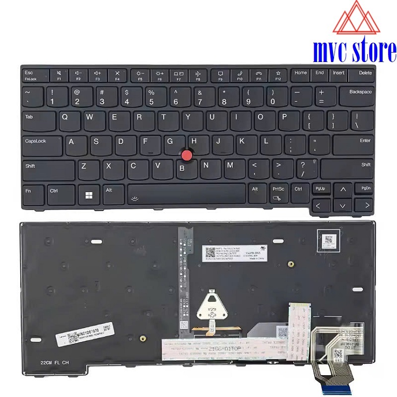 Bàn phím laptop Lenovo Thinkpad T14 Gen 3, L14 Gen 3, P14s G3