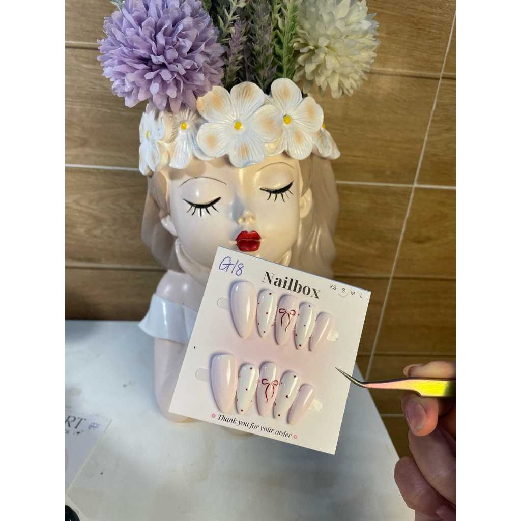 nail box thiết kế mã G18