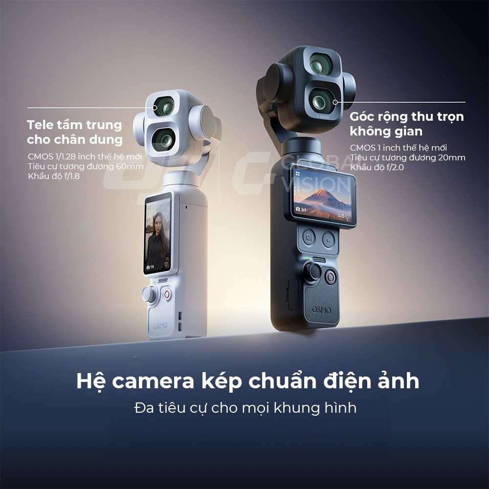 (Siêu phẩm mới) DJI Osmo Pocket 4P Camera Vlog 4K | CMOS 1-inch (DJI OP 4P) | BigBuy360 - bigbuy360.vn