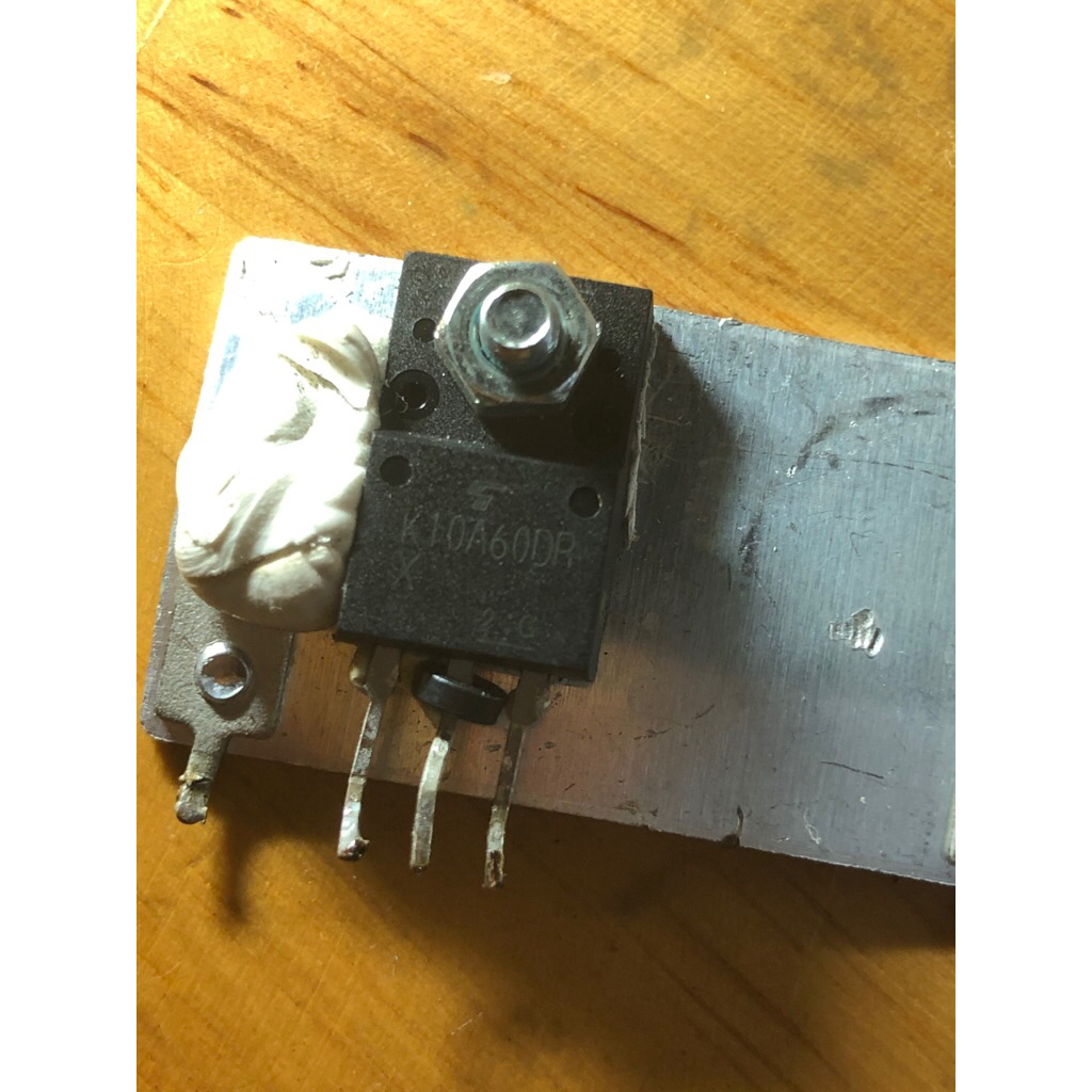(1 con) Mosfet tháo máy K10A60DR 10N60 10A 600V mosfet nguồn kênh N N-Channel chính hãng Toshiba