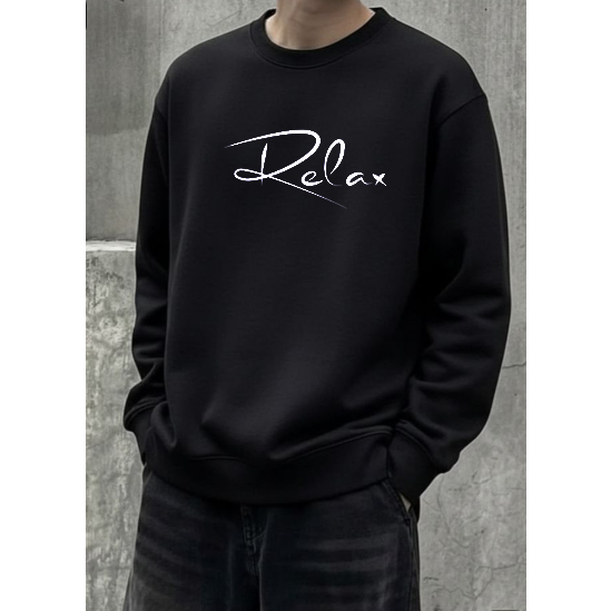 Áo nỉ bông áo swearter relazz , unisex nam nữ from to rộng size 45-90kg
