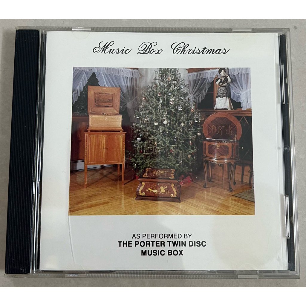 Used CD - Music Box Christmas As Performed by The Porter Twin Disc Music Box