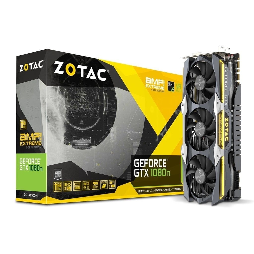 1080Ti Nổi bật với 11GB VRAM GDDR5X và 3584 nhân CUDA