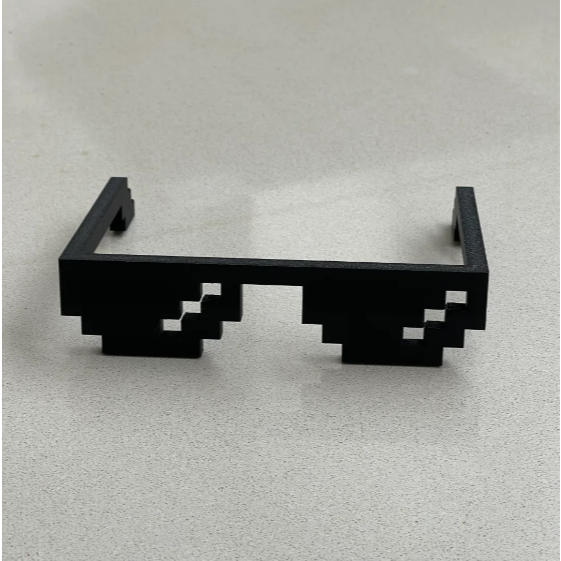 Kính Minecraft Pixel 8-Bit In 3D Đạo Cụ Chụp Ảnh Cosplay Meme Phụ Kiện Decor Gaming | Hầm 3D