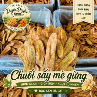 Chuối sấy mè gừng ,loại ngon,có đường,thơm giòn,không hôi dầu.(Loại 1)