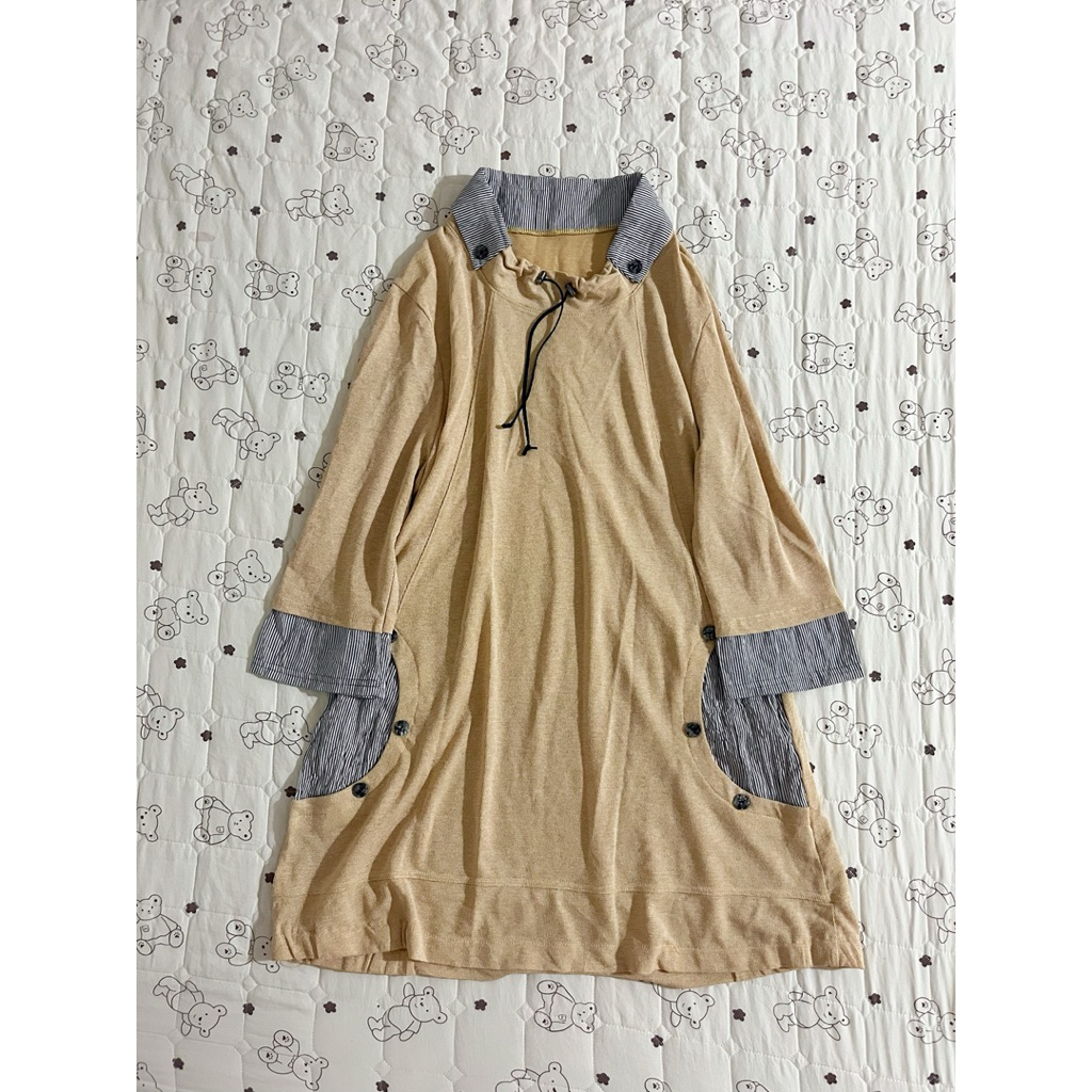 Đầm mori vàng size M nhật