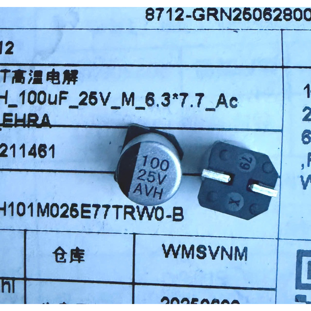 Combo 10c Tụ Nhôm SMD 25v 100uf,35v 47uf ,63v 22uf ,25v47uf ,16v100uf,chất lượng tốt