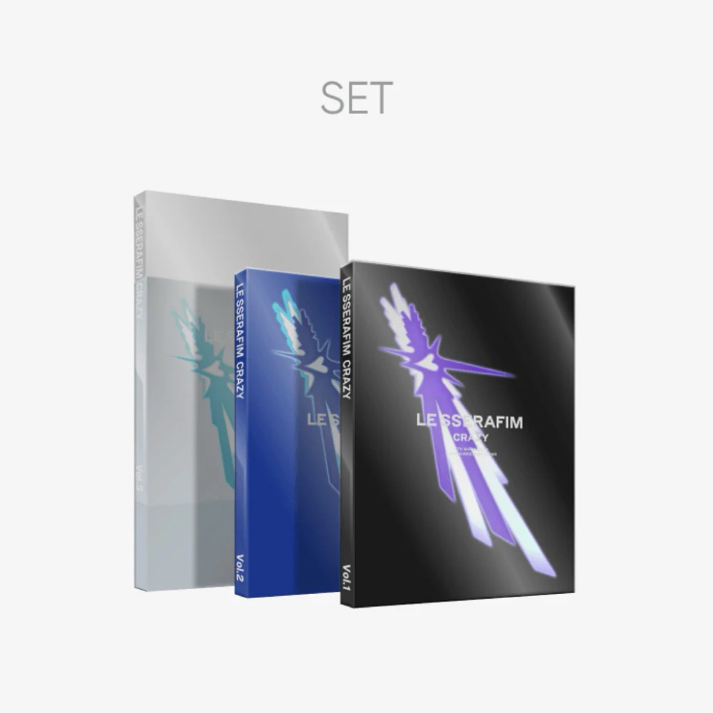 LE SSERAFIM - 4th Mini Album CRAZY