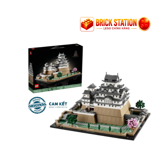 [HCM] LEGO Đồ chơi lắp ráp Lâu đài Himeji ARCHITECTURE 21060