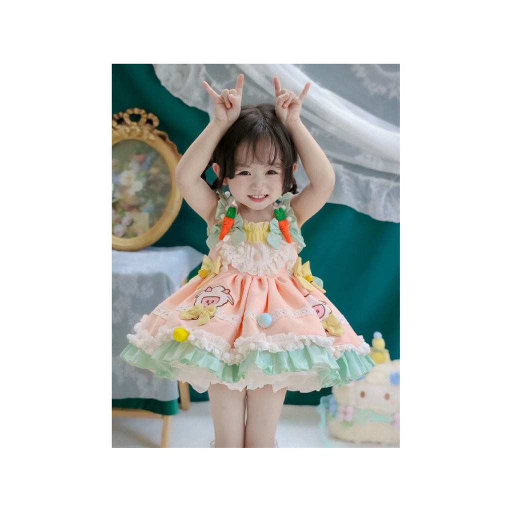 Đầm Lolita dễ thương cho bé gái