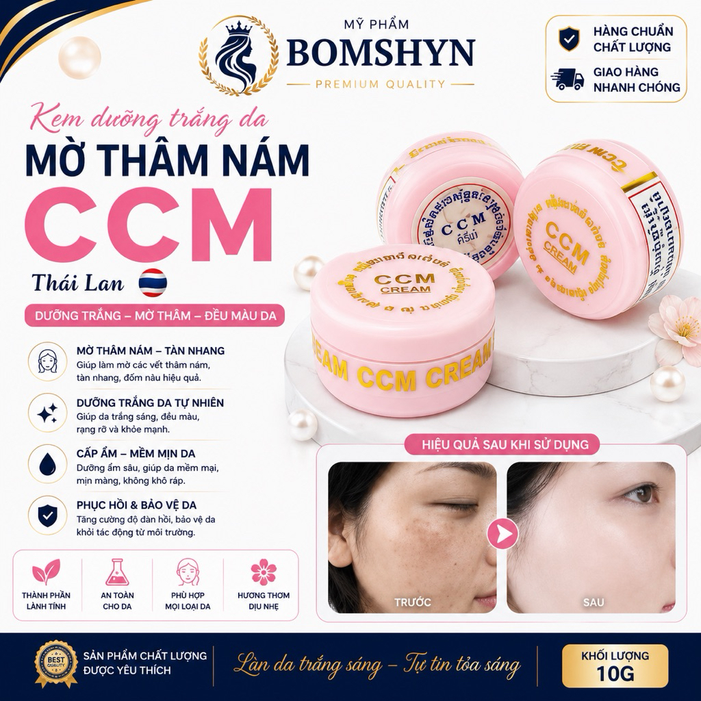 Kem nám CCM nổi tiếng Thái lan mờ thâm nám