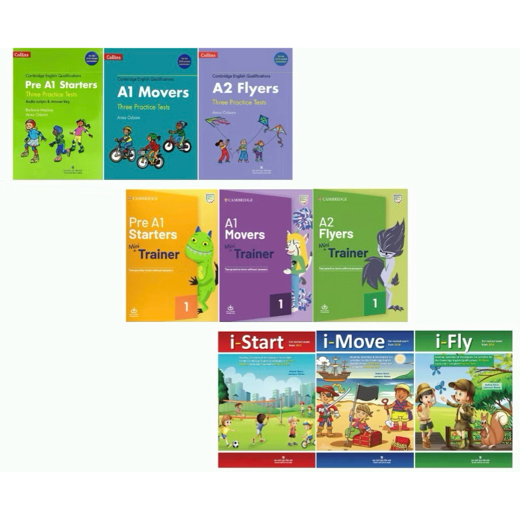sổ tay Mini Trainer Starters-Movers-Flyers