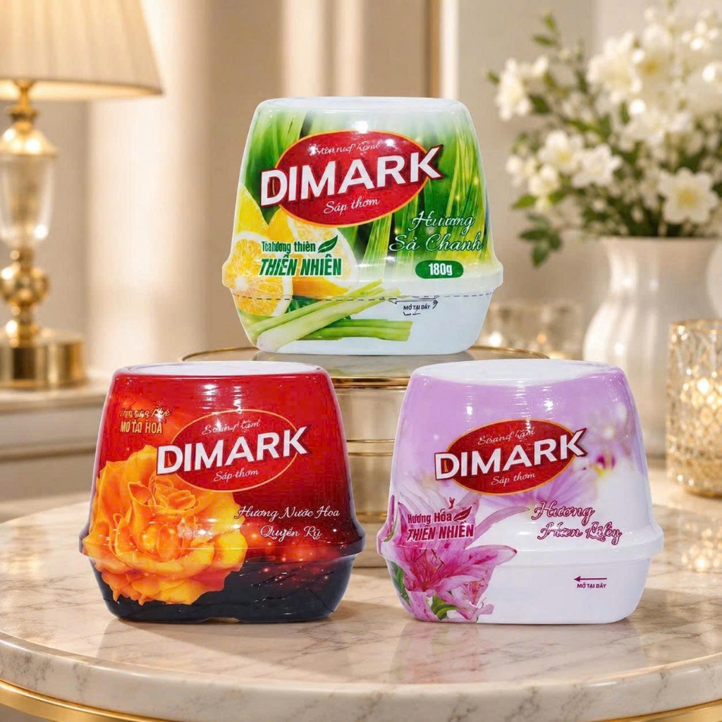 combo 2 cục sáp thơm DIMARK 180g