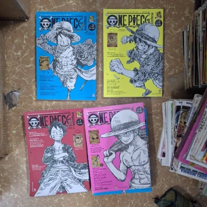 Truyện Tranh - One Piece Magazine (Tập 1,2,3,4)