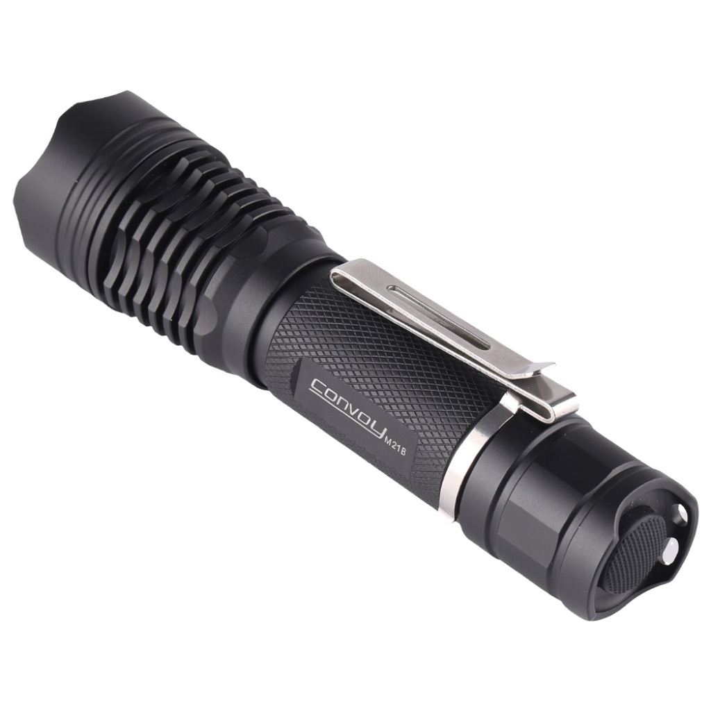 Clip gài thép không gỉ cho đèn pin Convoy M21B