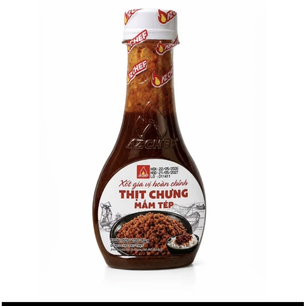 THỊT CHƯNG MẮM TÉP AZ CHEF 180gr