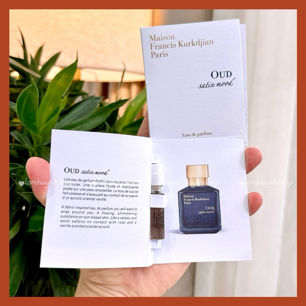 Vial nước hoa MFK Oud Satin Mood 2ml