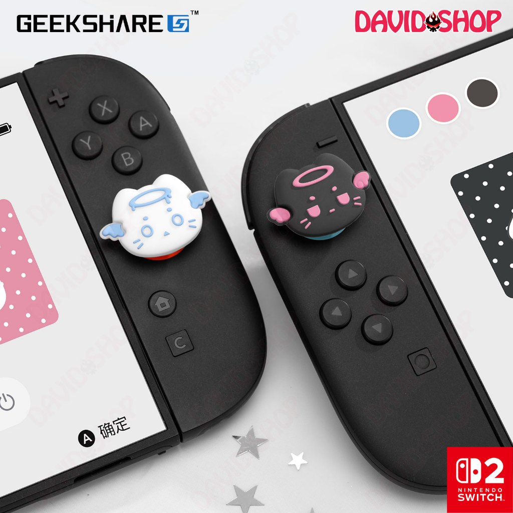 Núm bọc analog (GeekShare) Mèo Linh Hồn cho Joy-Con 2, Pro Controller 2 - Nintendo Switch 2