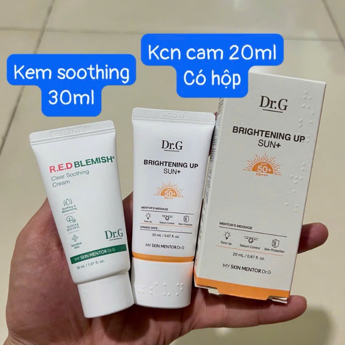 (MINI 10ml & 20ml) Kem Chống Nắng Dr.G SPF50+
