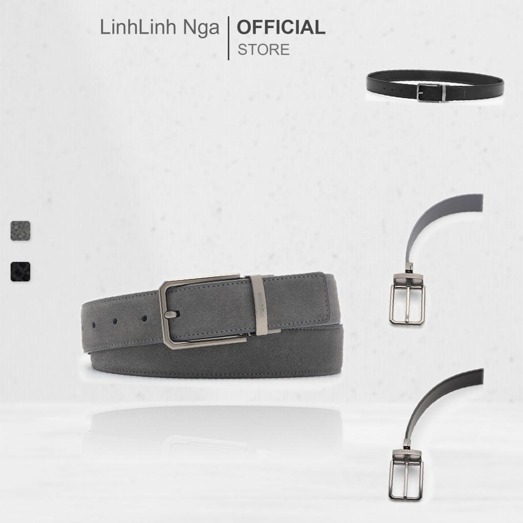 Thắt lưng PEDRO Suede Reversible Pin Belt - PM3-15940321 chính hãng đủ bill
