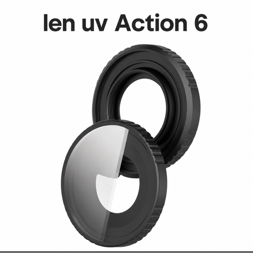 Len UV Action 6 | Kính Lọc UV Bảo Vệ Ống Kính Camera Action Cam