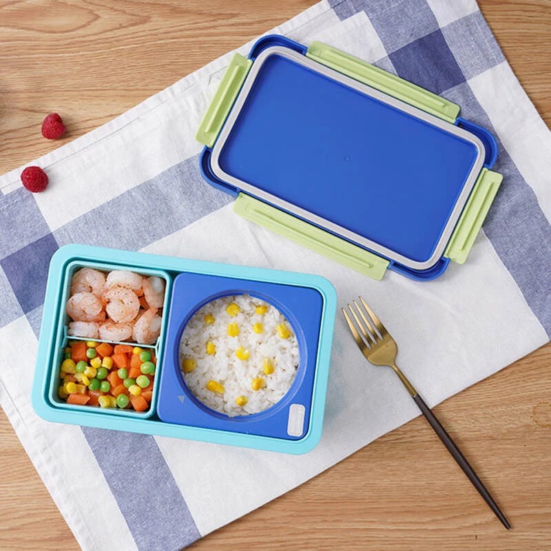 Hộp cơm giữ nhiệt LocknLock Yummy Lunch Box 1450ml LHC8044 có kèm túi đựng, Hãng chính hãng - Joymal