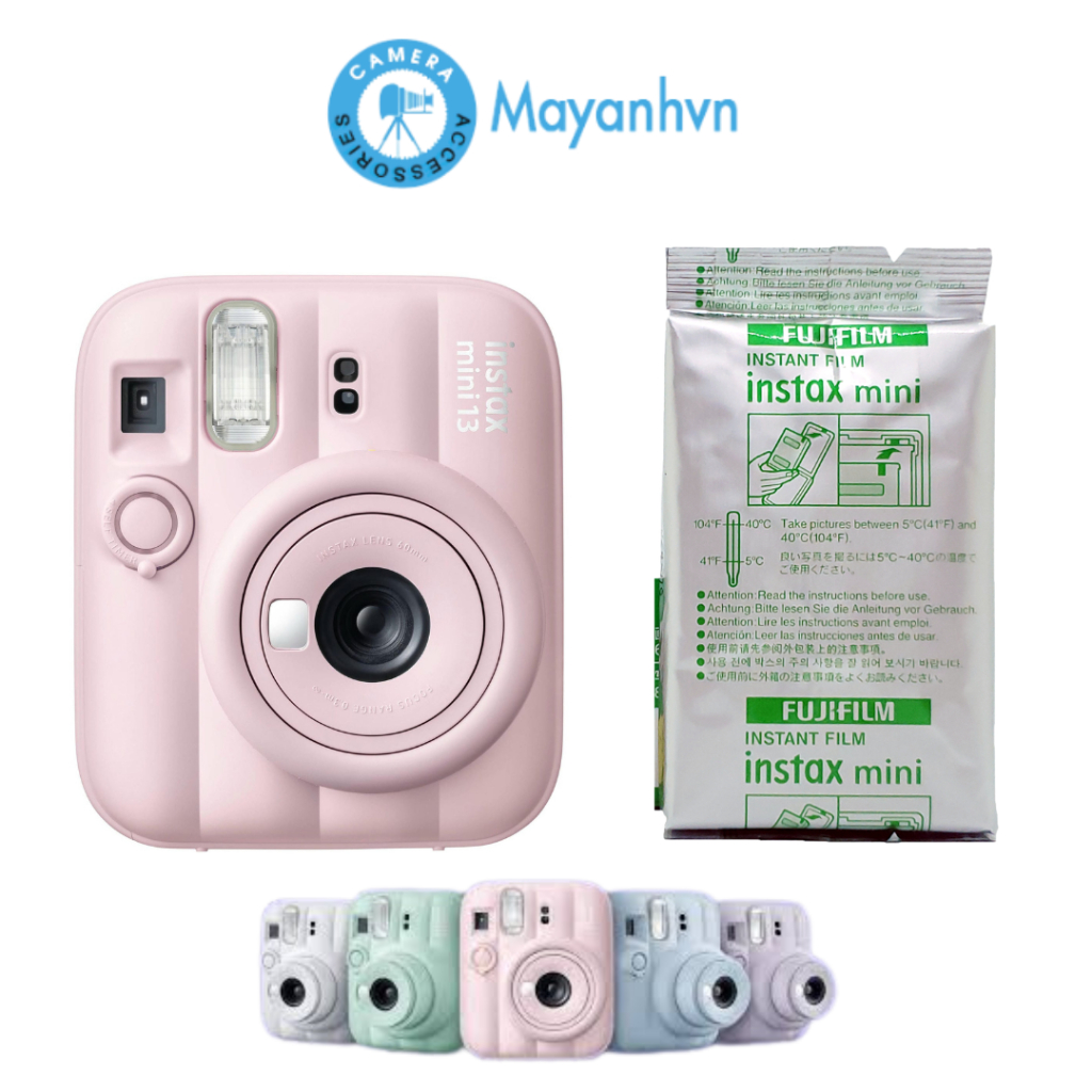 Combo Instax Mini 13 - Combo Máy Ảnh Chụp Lấy Ngay Instax Mini 13 + Film