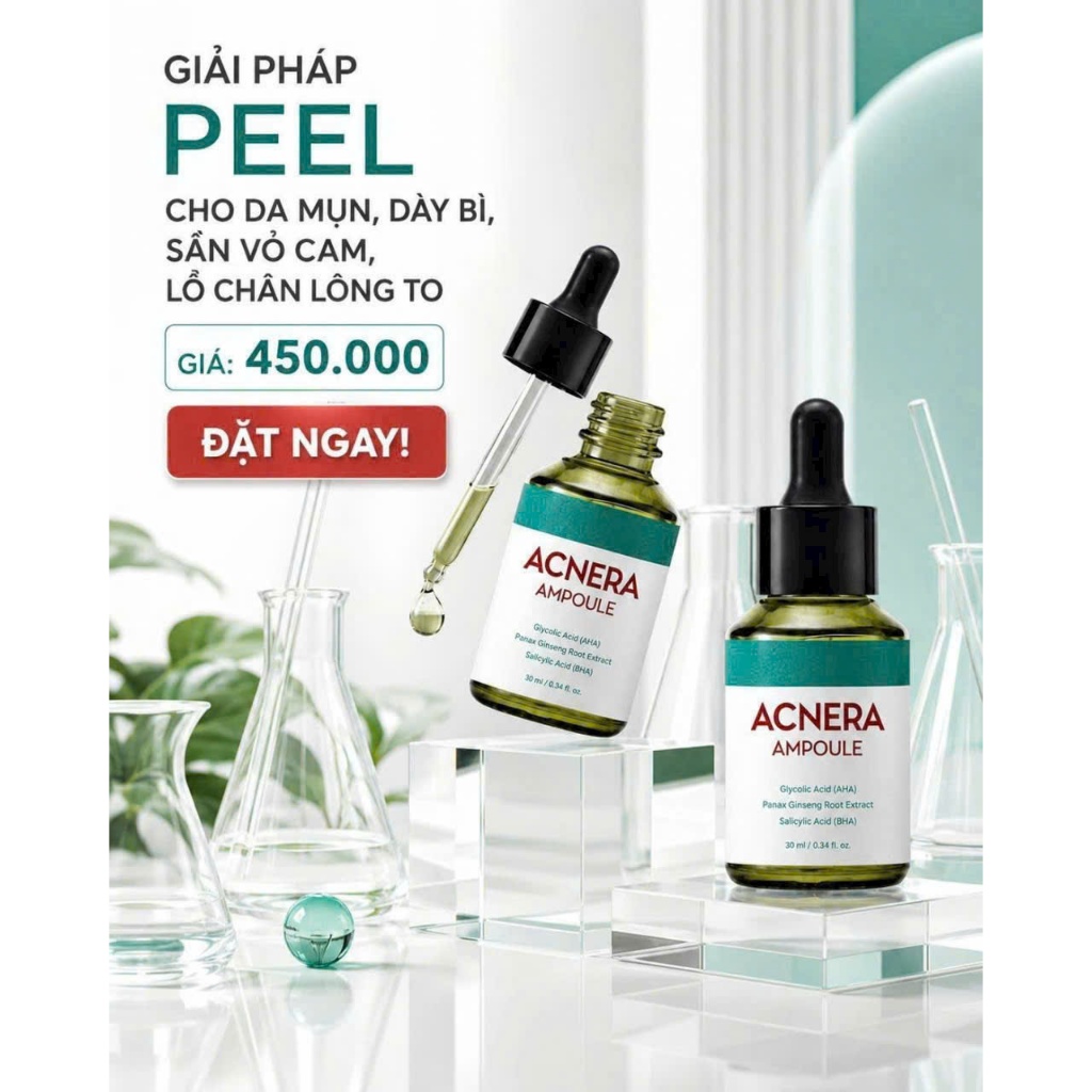 Serum tái tạo mụn nhân sâm đen Black Ginseng White Acne Vita Dr Lacir chính hãng Dr Lacir - Vita Pee