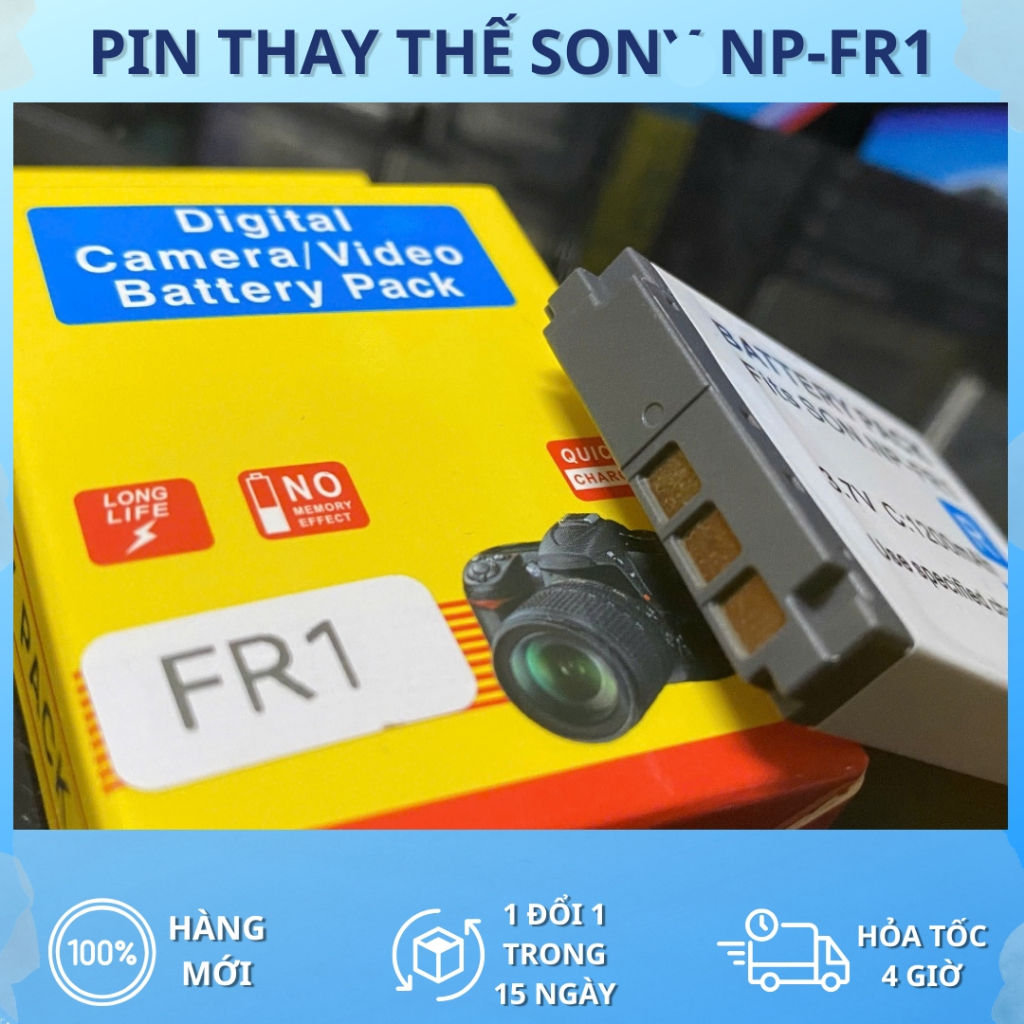 Pin Sony NP-FR1 (Pin Thay Thế) Dùng Cho Máy Ảnh Cyber-shot DSC-T1, DSC-T3, DSC-T33