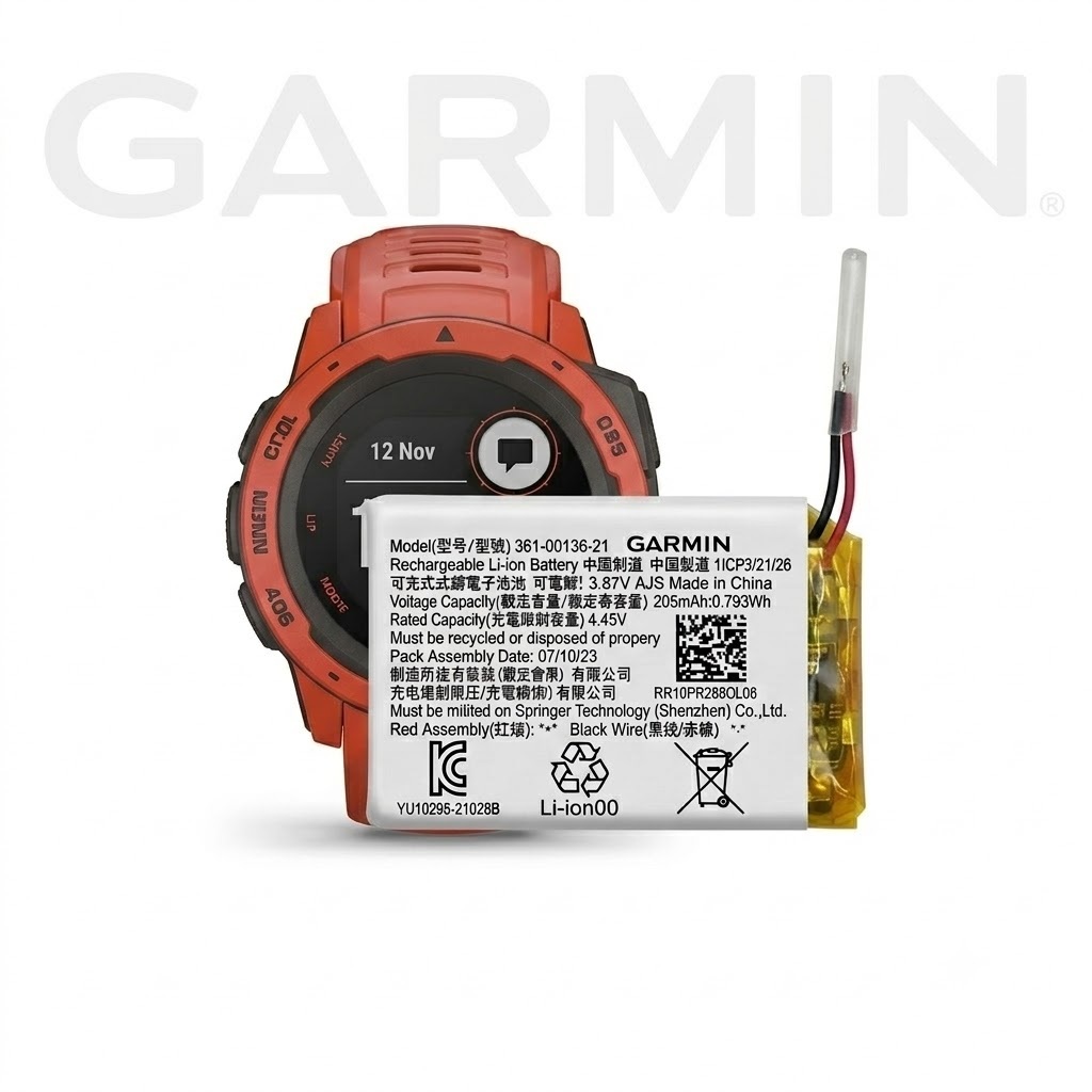 Pin Garmin Instinct Instinct Solar GPS Tracker Tactical Smart Watch