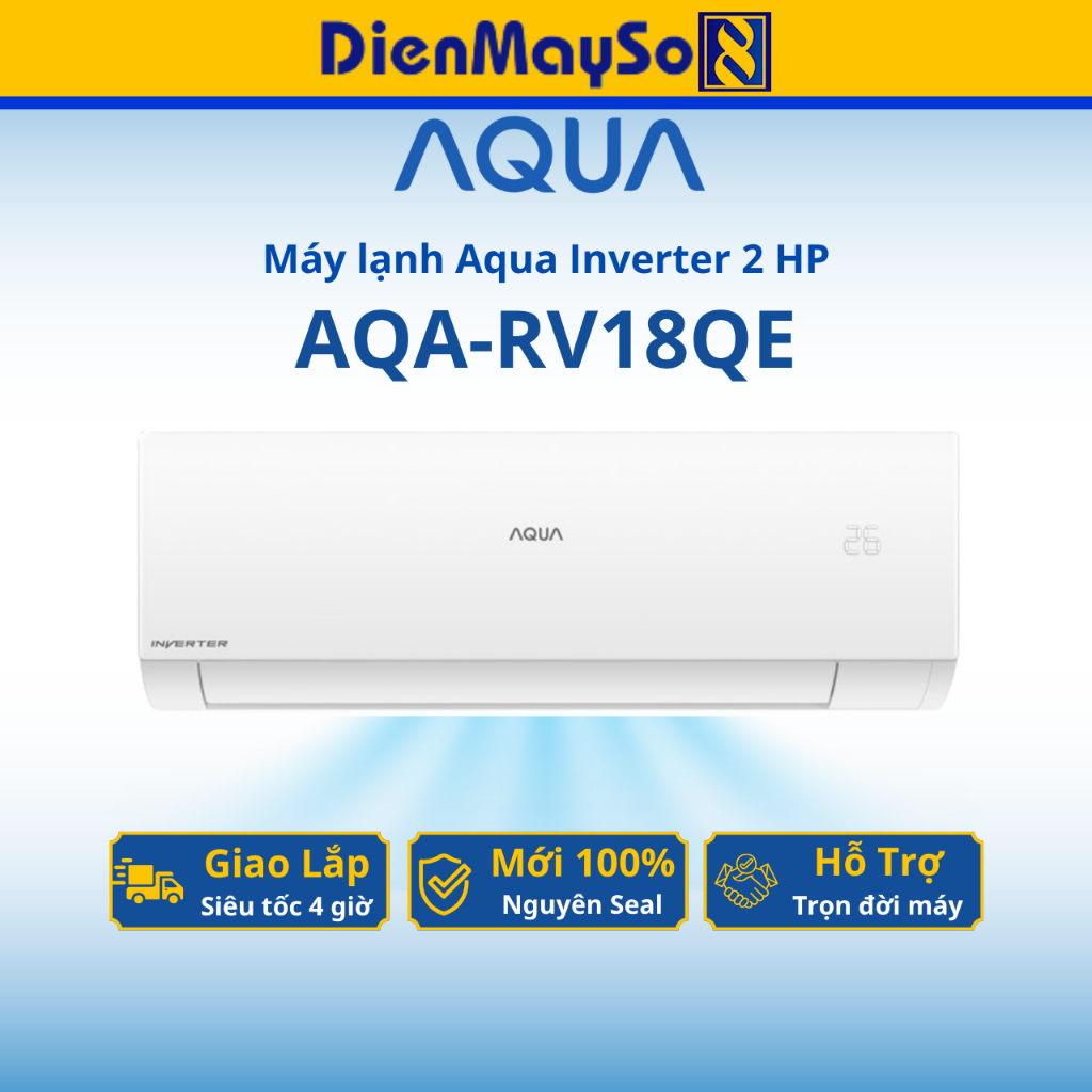 Máy lạnh Aqua Inverter 2 HP AQA-RV18QE