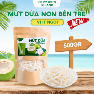 Mứt Dừa non Bến Tre vị Truyền Thống dẻo mềm, thơm ngon, mứt dừa non nhà làm vị nguyên bản - Be Land